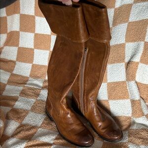 Frye Brown Over the Knee Boots